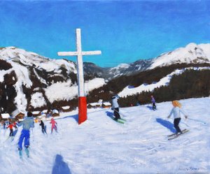 十字架，Morzine，法国，2017年 作者 安德鲁·马卡拉（Andrew Macara）
