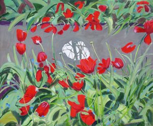 郁金香和反射，2017年， 作者 安德鲁·马卡拉（Andrew Macara）