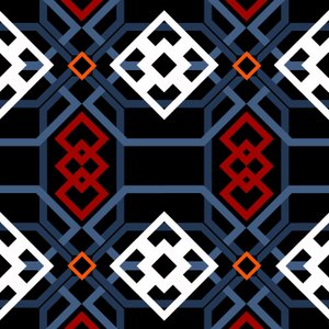 Andalucian geometric, 2018, digital