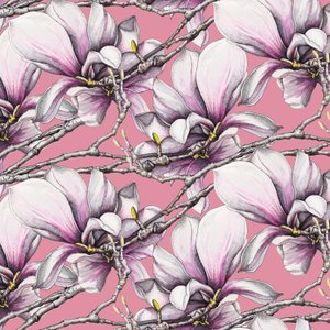 Magnolia, 2019 (watercolour, pen)
