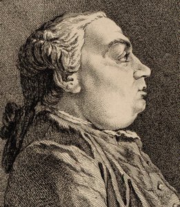 作曲家NiccolòJommelli的肖像1714-1774。