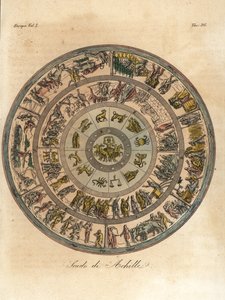 The Shield of Achilles, used in his battle with Hector 作者 安吉洛（后）蒙蒂切利