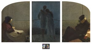在梦想和现实之间？ 作者 安吉洛·莫贝利（Angelo Morbelli）