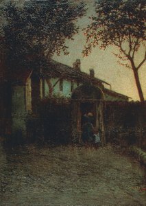 黎明，安吉洛-莫贝利著 作者 安吉洛·莫贝利（Angelo Morbelli）