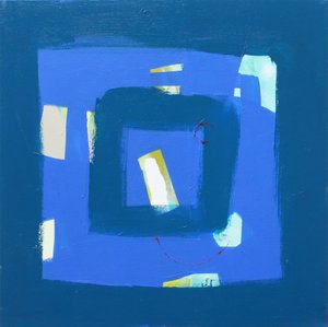 光的透视》，2021 年（丙烯酸画布） 作者 安吉·肯伯（Angie Kenber）