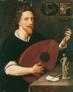 绅士的肖像，可能是尼古拉斯·拉尼尔（Nicholas Lanier）