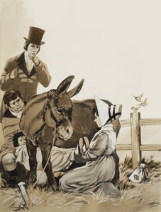约翰-康斯特布尔（1776-1837 年）和《治疗百日咳的药方》（纸面水粉画）
