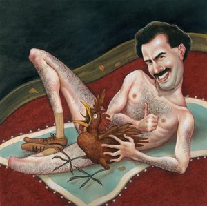 波拉特》，2006 年（插图板上的丙烯画） 作者 安妮塔昆兹