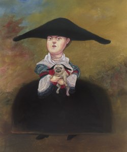 La Belle Bourgeoisie，2019 年（插图板上的丙烯颜料）