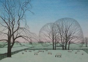 寒冷的早晨，2012年