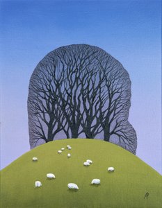 与绵羊的小山顶，2017年