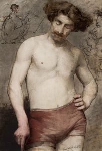 波兰语：半裸男性 - 半裸男性研究 作者 安娜·比林斯卡（AnnaBilińska）Bohdanowicz