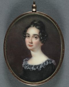 女人的画像，1820年。 作者 安娜·克莱普尔·皮尔