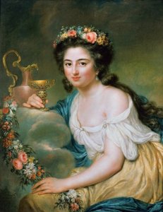亨利埃特·赫兹（Henriette Herz）的肖像，neéeLemos 1764-1847，赫伯，1778年。