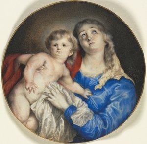 圣母和圣婴 作者 安娜·玛丽亚·卡鲁（Anna Maria Carew）
