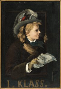 Femme a la fenetre d