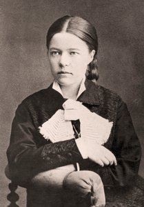 SelmaLagerlöf的肖像，1881年