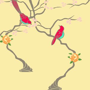 开花鸟