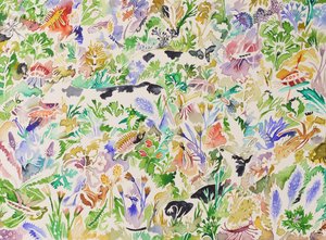 2 《天鹅之歌》，2023 年（水彩画） 作者 