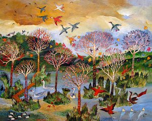 埃弗格莱德，2013 年（丙烯酸） 作者 