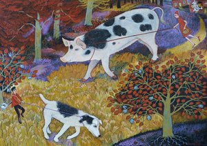松露，2020 年（丙烯酸） 作者 
