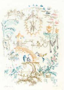 中国阿拉贝斯式的猴子，1760年代初。