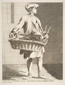 炊具小贩，1746年。