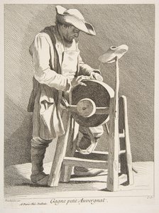 磨刀器，1742年。