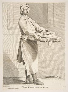 糕点小贩，1738年。