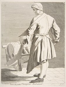 流浪的卖醋人，1738年。