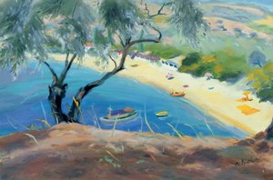 Achladies Bay，Skiathos，Greece，1985
