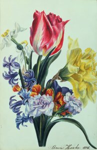 春天的花朵，1815年