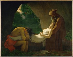 Atala au Tombeau，又称 "阿塔拉的葬礼...