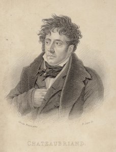 Chateaubriand子爵的画像 作者 安妮·路易斯·吉罗代德·鲁西·特里森