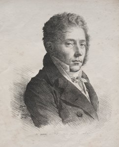 Receuil光刻版画：M。Coupin de La Couperie肖像，1816年。 作者 安妮·路易斯·吉罗代德·鲁西·特里森