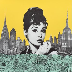 早餐前II, 2021 (screeprinting) 作者 安妮取消