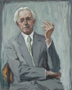 查尔斯-雷菲尔肖像，约 1938 年（布面油画） 作者 安妮·鲍尔多