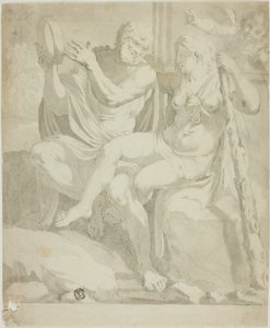 大力士和伊奥莱 作者 Annibale Carracci
