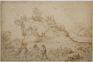 风景与人物 作者 Annibale Carracci