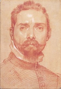 男性肖像 作者 Annibale Carracci