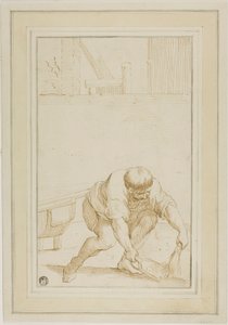 粪便收集器 作者 Annibale Carracci