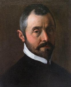 男子肖像》，安尼贝尔-卡拉奇 作者 Annibale Carracci
