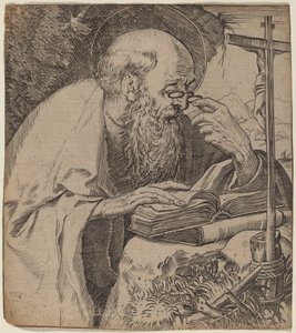 圣杰罗姆 作者 Annibale Carracci