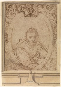 自画像 作者 Annibale Carracci