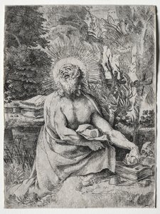 圣杰罗姆 作者 Annibale Carracci