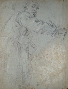 垂头丧气的男性形象研究，1580-1609年 作者 Annibale Carracci