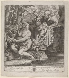 苏珊娜和长老们 作者 Annibale Carracci