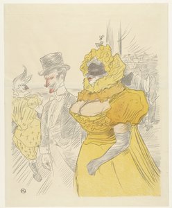 Au Bal des Etudiants》海报 作者 无名氏