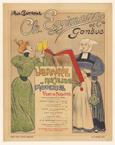 出版商 Ch. 的海报 日内瓦 Eggimann et Cie 作者 奥古斯特·康斯坦丁·维奥利尔