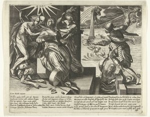 莱顿的苦难与救济寓言，1574 年 作者 撒迦利亚多伦多（可能）